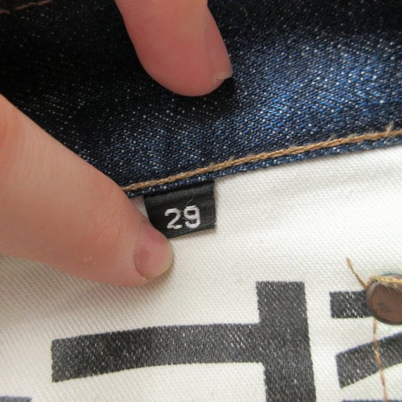 Rogue Territory SELVEDGE Signature Six Pocket Skinny Jean Size 29 - Picture 9 of 15